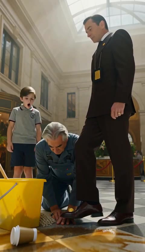 The Janitor Who Owned the Mall: A Grandfather's Secret Shocks Everyone