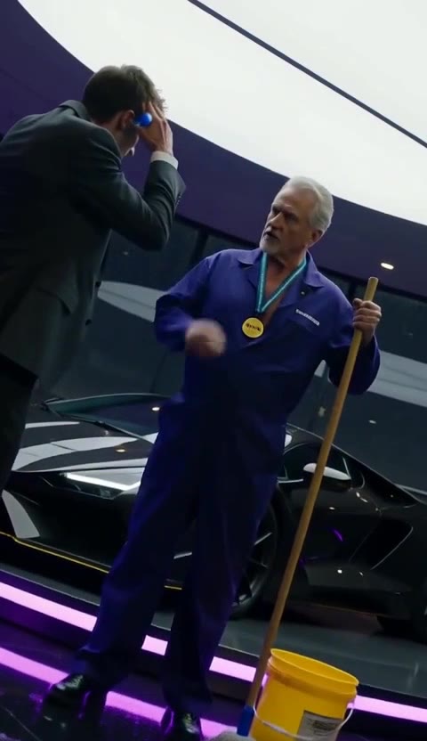 The Janitor Who Saved Humanity: A Billionaire's Secret Revealed!