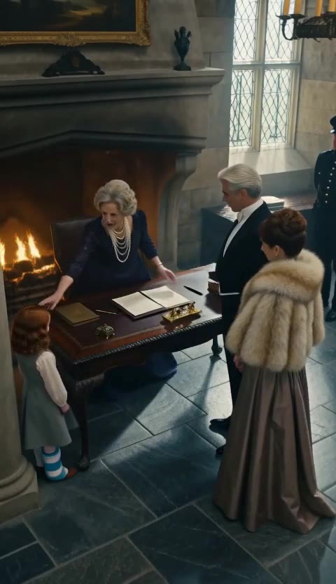 The Matron's Lie Shattered When the Abandoned Child Pointed at the Music Box