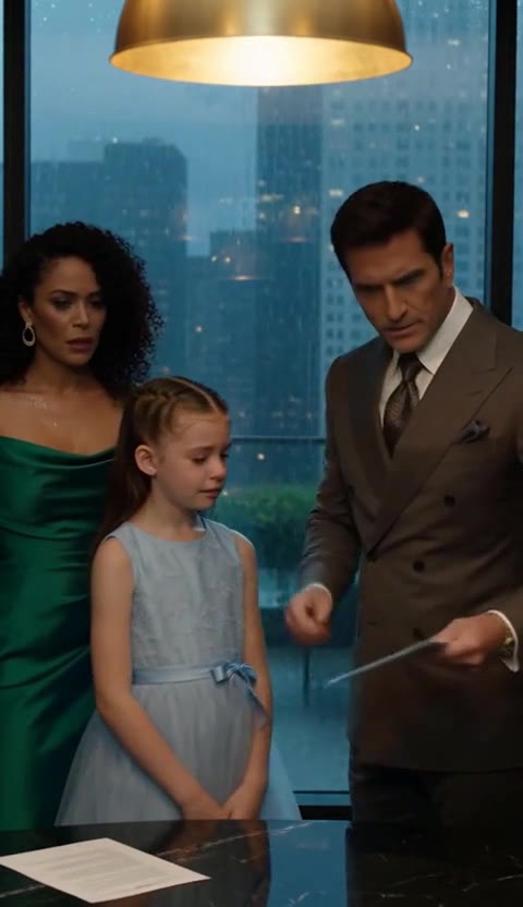The Moment My Father Opened That Blue Envelope, My Stepmother's Smile Turned to Terror