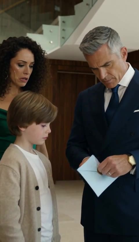 The Moment My Son Opened That Sealed Envelope, My Greedy Mistress's Smile Collapsed