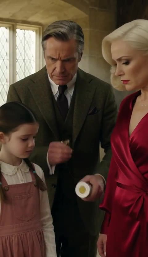 The Moment the DNA Report Was Slammed Down, My Stepdaughter Raised a Silver Cylinder That Silenced Everyone