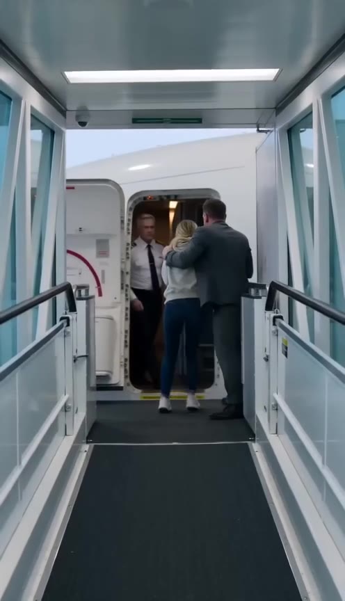 The Pilot Stopped a Wealthy Passenger from Forcing His Bruised Wife onto the Plane