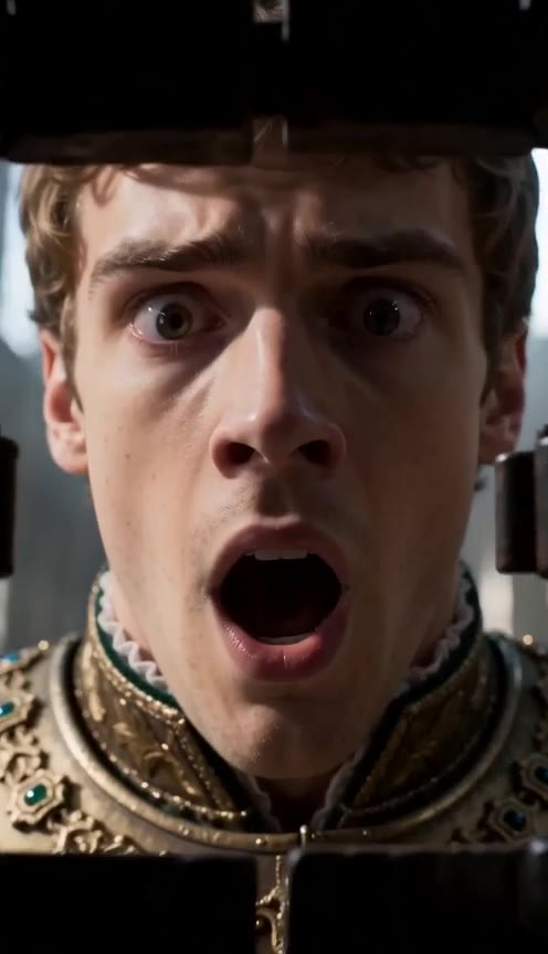 The Prince Opened the Lock on My Wooden Helmet and Gasped in Horror