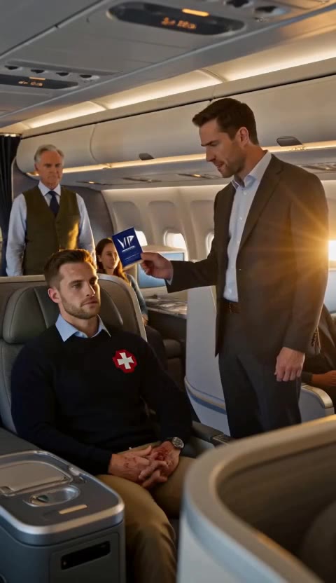 The VIP Who Mocked a Wounded Vet on My Flight — Until I Revealed Who I Was