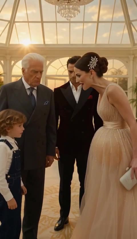 The Wedding Gown Hissed Like a Pool Floatie — and My Grandfather Knew