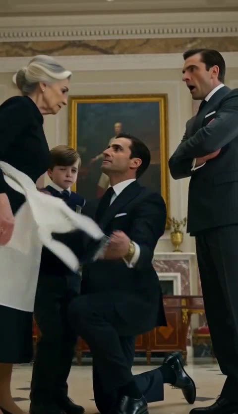 They Made My Mom Kneel for Spilled Pasta—Until Her Billionaire Son Walked In