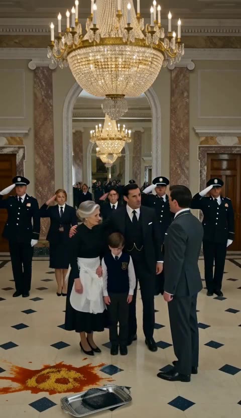 They Made My Mom Kneel for Spilled Pasta—Until Her Billionaire Son Walked In