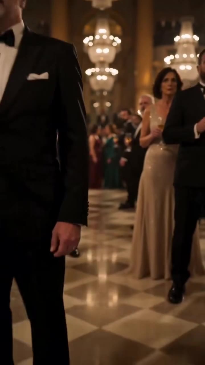They Mocked My Scars at a High-Society Gala, But Then a General Walked In