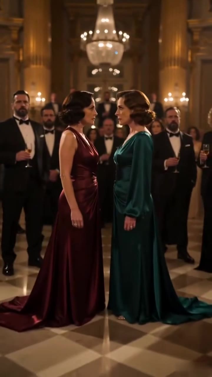 They Mocked My Scars at a High-Society Gala, But Then a General Walked In