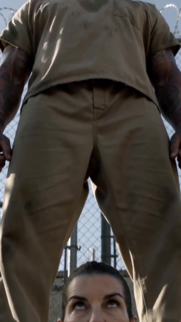 A Tiny Woman Stands Up to the Prison's Most Feared Giant and Changes Everything
