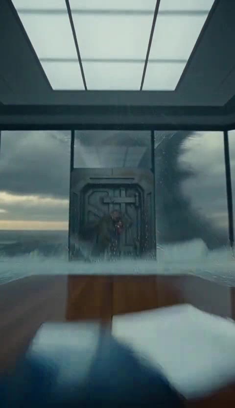 Tornado Rips Through Billionaire's Boardroom, Forcing Farmer to Save Them Both