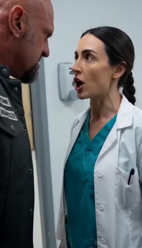 A Tough Biker Accused a Nurse of Hurting His Father Until He Saw the Truth