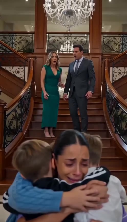 My Triplet Sons Ran Into Our Maid's Arms Calling Her Mommy and Exposed a Secret
