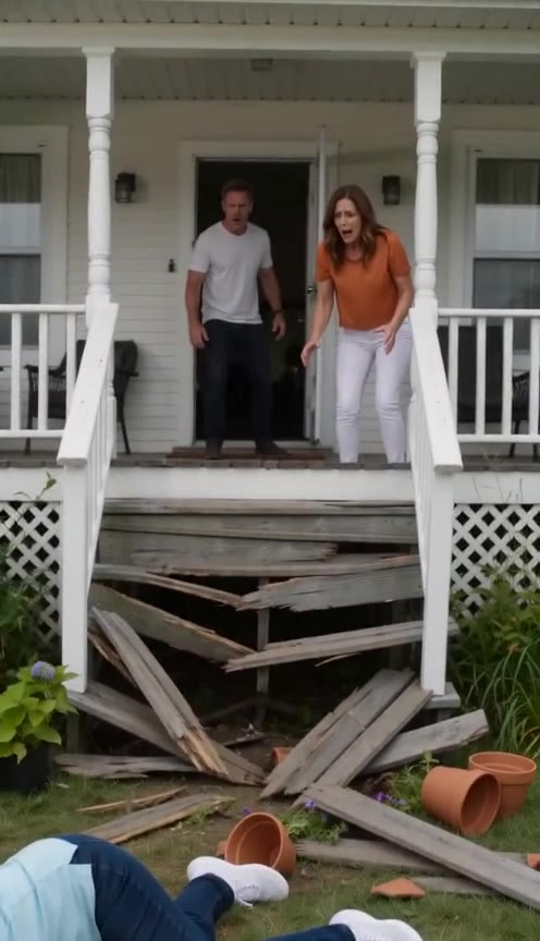 The Truth Behind My Mother's Sudden Fall on the Rotten Porch Steps