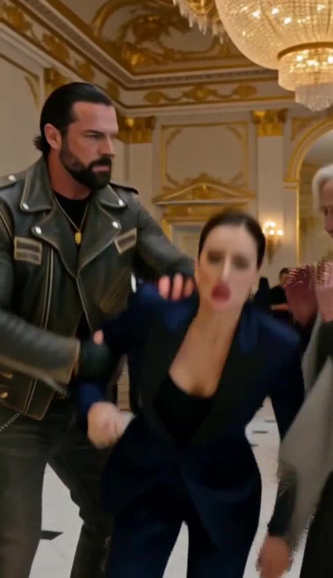 Tycoon Threatens Grandmother, But A Mysterious Biker Changes Everything!