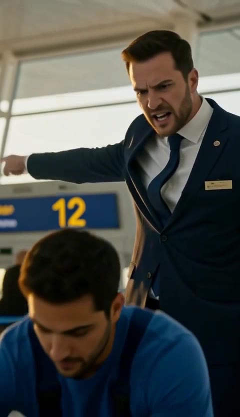 Un agent de nettoyage sauve un homme âgé à l'aéroport, mais un responsable arrogant va changer sa vie à jamais.