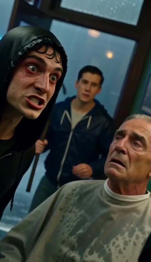 Un Barbero Anciano, Un Joven Atracador y un Misterioso Comandante: El Secreto que Cambió Tres Vidas