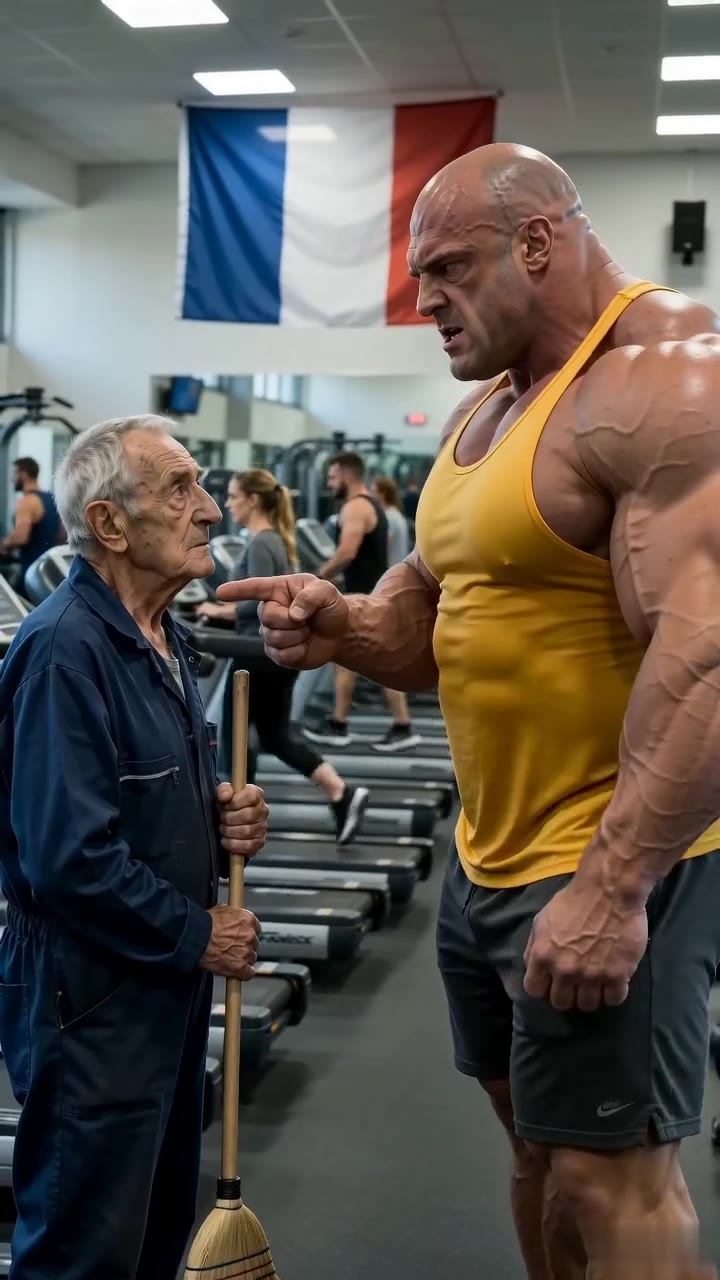 Un bodybuilder arrogant humilie un vieux concierge sans savoir qui il est réellement
