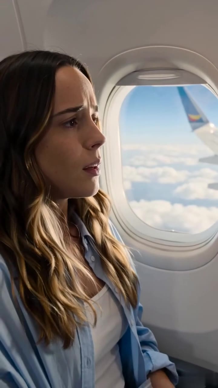 Un desconocido calmó a mi bebé en el avión y reveló su doloroso secreto