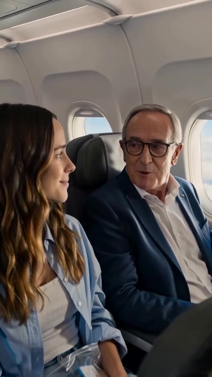 Un desconocido calmó a mi bebé en el avión y reveló su doloroso secreto