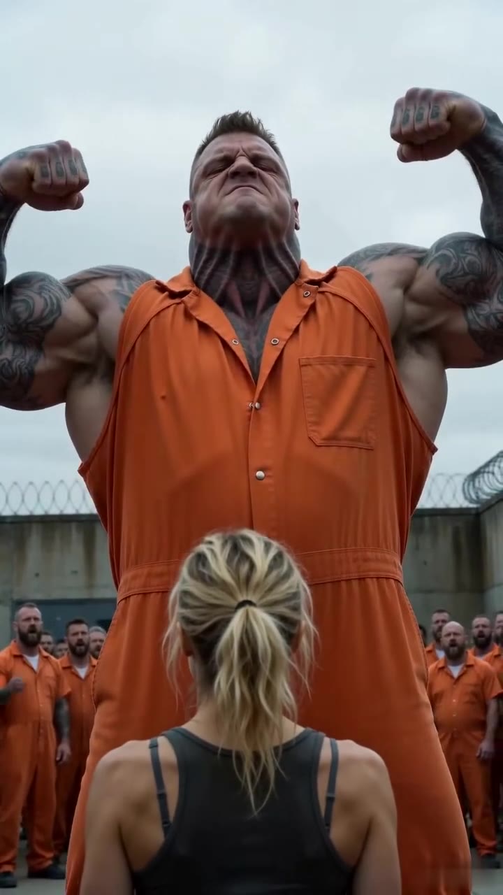 How an Unfazed Woman in Orange Took Down the Prison's Most Feared Giant