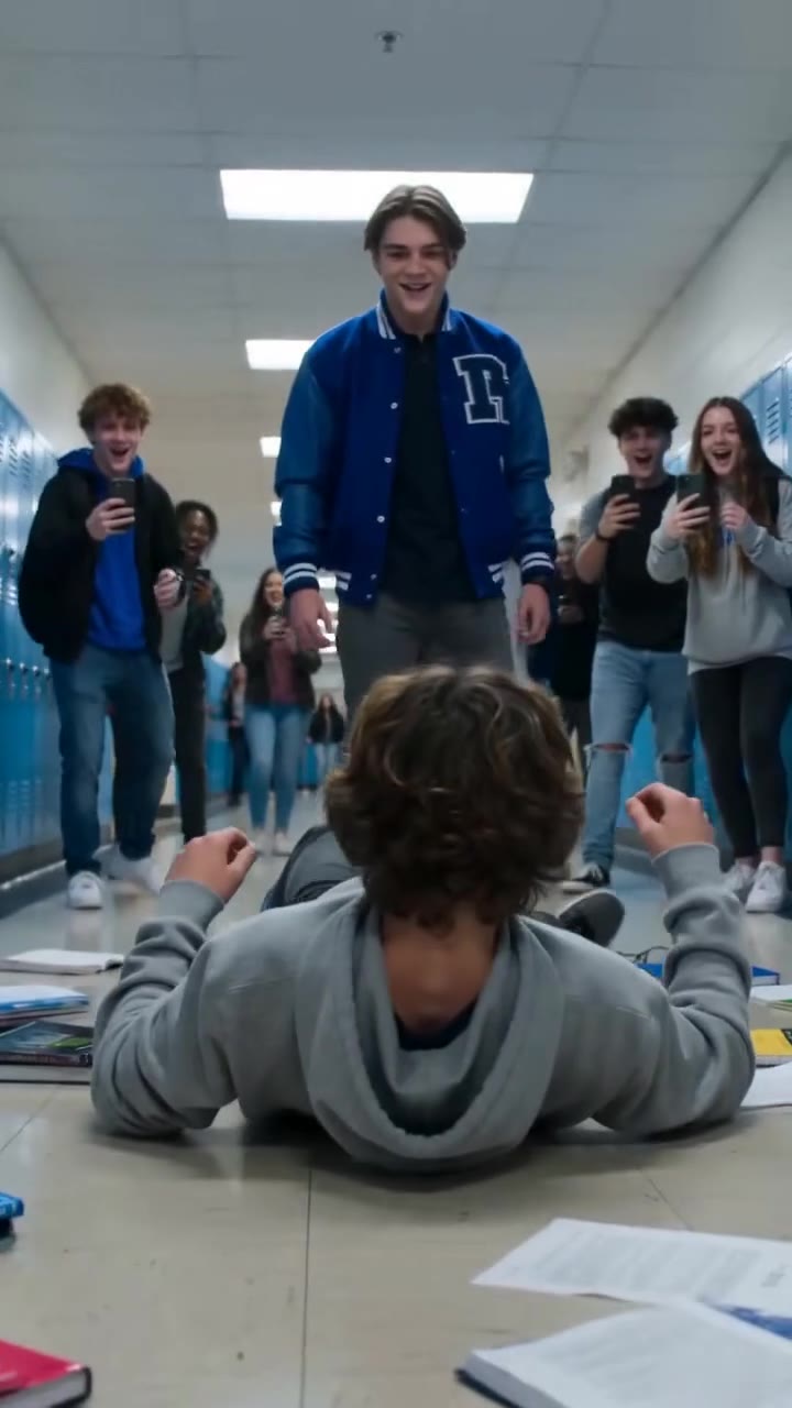 The Varsity Bully Humiliated the Quiet Kid, Unaware of the Secret Under His Sleeve