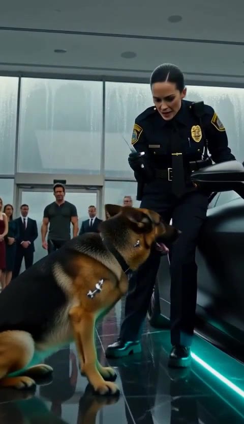 Veteran's War Dog Faces Euthanasia In Luxury Showroom, Then He Steps In!