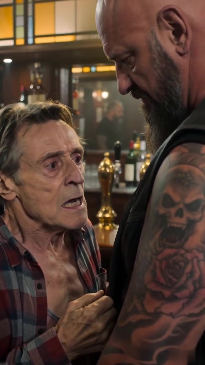 Ce vieux père a défié un redoutable motard pour protéger un lourd secret de famille