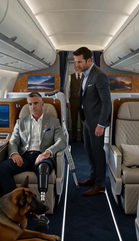 VIP Bullied a Wounded Veteran at 30,000 Feet — Then the Chairman Stood Up