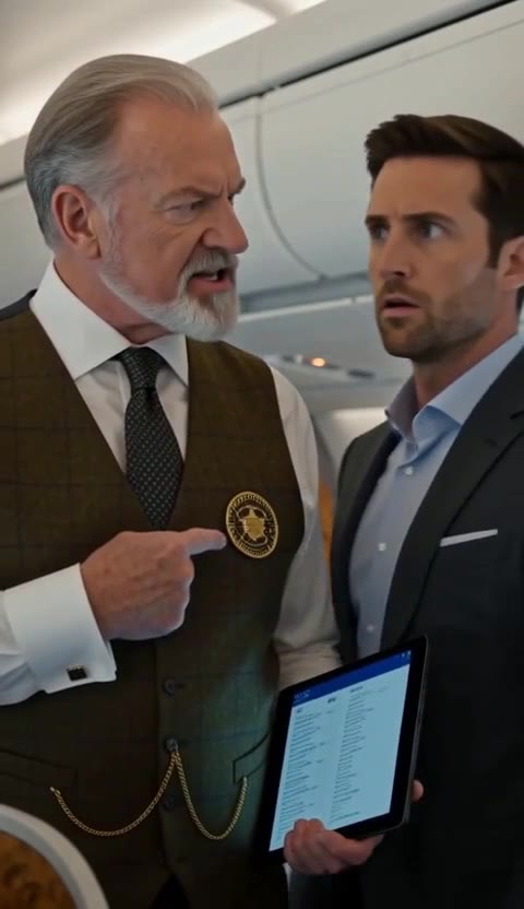 VIP Bullied a Wounded Veteran at 30,000 Feet — Then the Chairman Stood Up