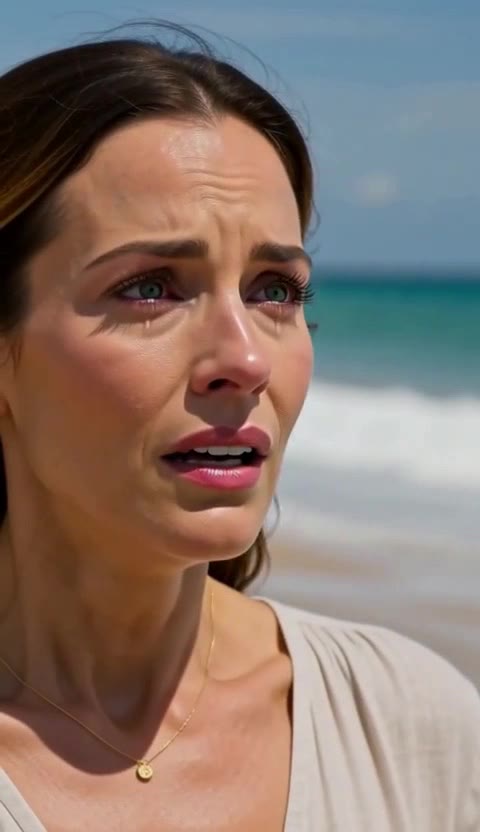 Volvió de la muerte en la playa: la escena más emocionante que verás hoy