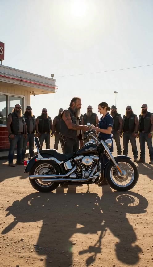 A Waitress Fed A Rough Biker For Free, Unaware Of Who He Really Was