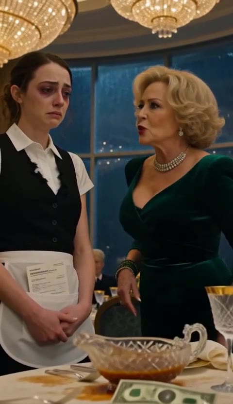 Waitress Humiliated By Rich Woman, Then Stranger Reveals Shocking Truth!