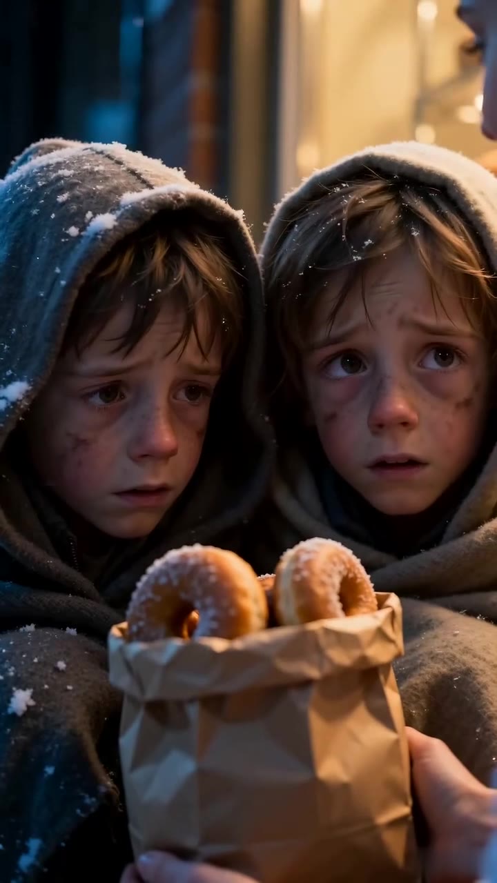 A Waitress Saved Two Shivering Homeless Kids, Never Expecting To Recognize Their Torn Blanket