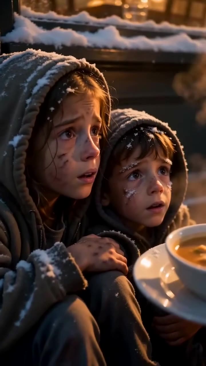 A Kind Waitress Saved Two Homeless Kids, Unlocking a Shocking Family Secret