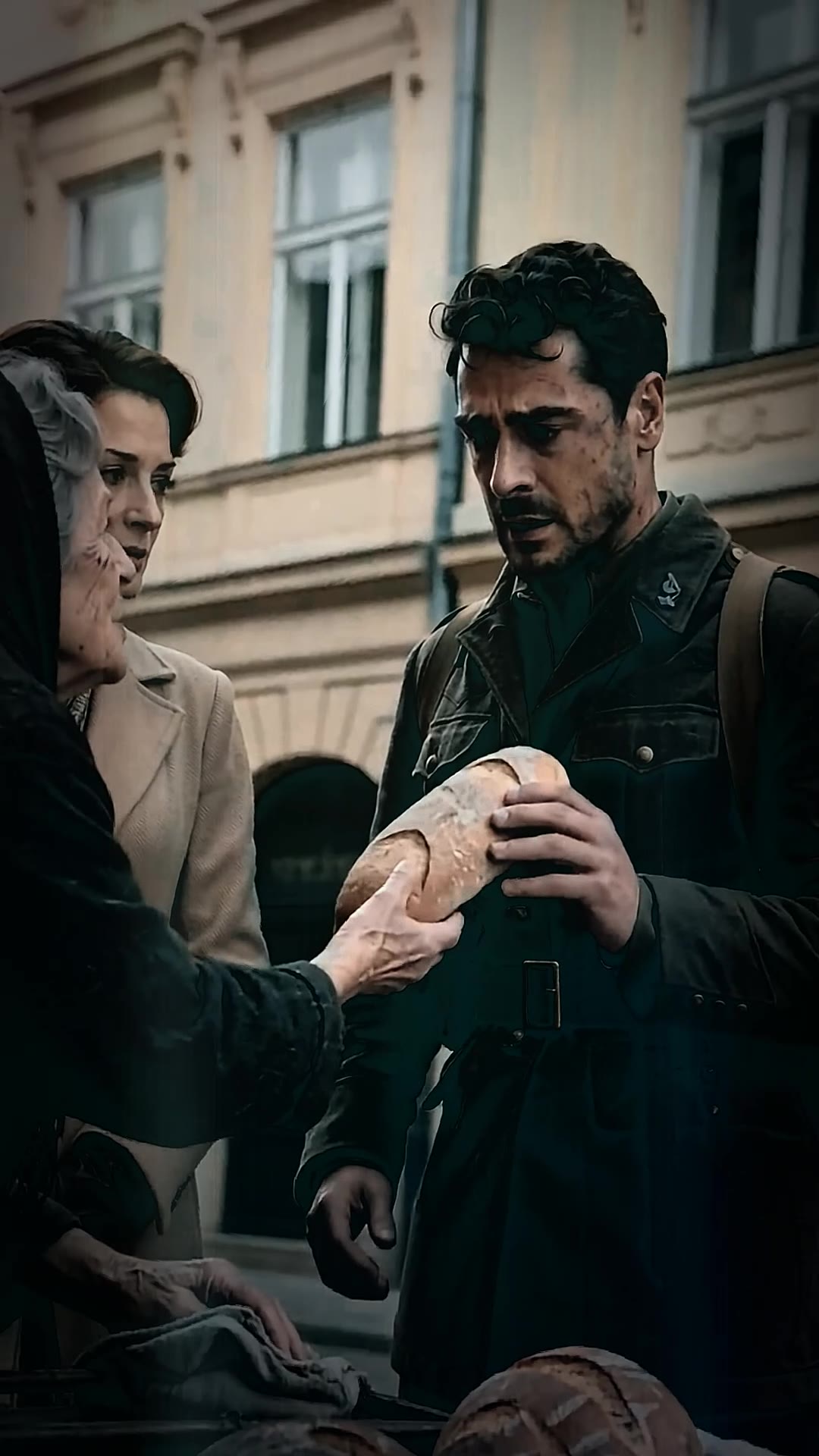 War Hero Rejects Old Woman’s Bread, Then Her Words Make Him Fall to His Knees