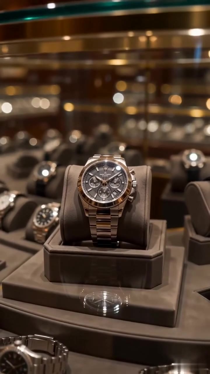 The Watch Shop Manager Mocked Her Wheelchair, Then the Founder's Portrait Revealed the Truth
