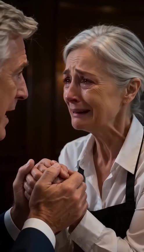 A Wealthy Businessman Recognizes the Waitress Who Saved His Life Decades Ago