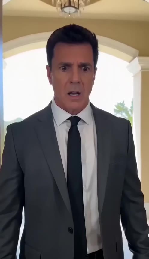 A Wealthy Father Returns Home Early Only to Find His Missing Daughter Scrubbing His Floors