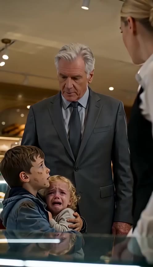 Wealthy Man Buys Out a Bakery for Two Starving Orphans and Discovers a Shocking Truth