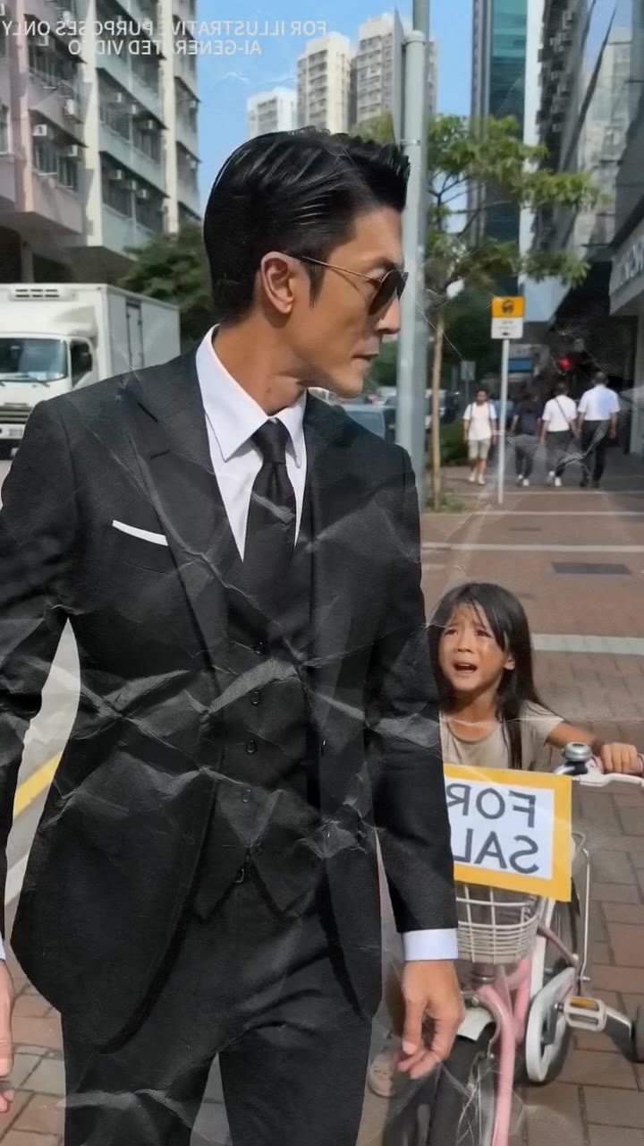 A Wealthy Man Tore Down a Crying Girl's Sign and Refused to Buy Her Bike