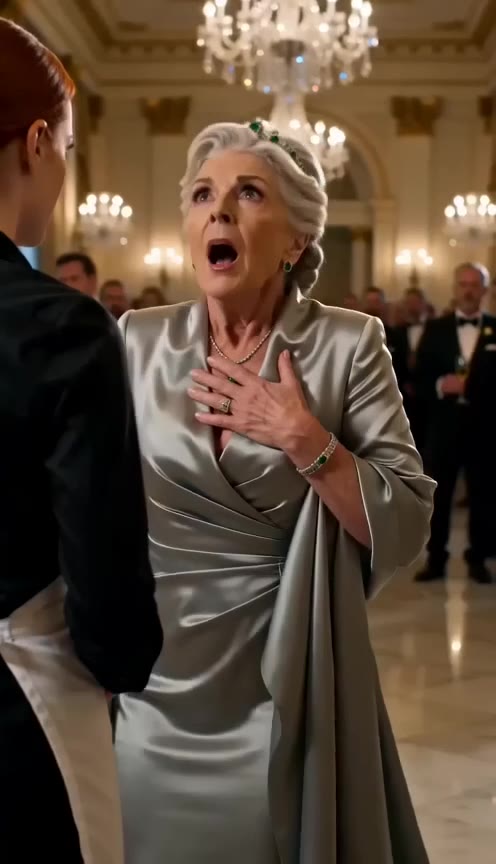 A Wealthy Matron Collapses After Recognizing a Poor Server's Antique Jade Pendant