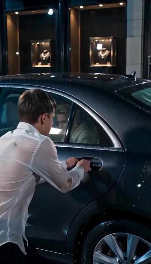 A Wealthy Woman Confronts a Drenched Teenager Who Claims to Be Her Abandoned Son