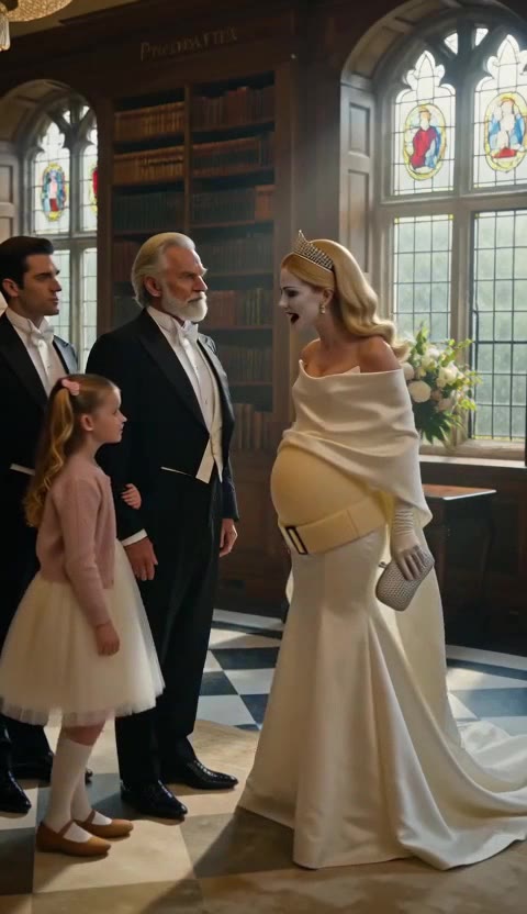 The Wedding Day He Caught Her Fake Baby Bump — His Move Left Everyone Speechless