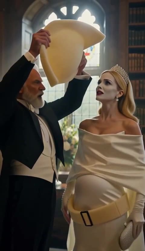 The Wedding Day He Caught Her Fake Baby Bump — His Move Left Everyone Speechless