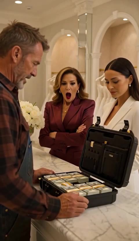 Welder Dad Brings Cash to Bridal Shop, Snobby Saleswoman Learns a Brutal Lesson
