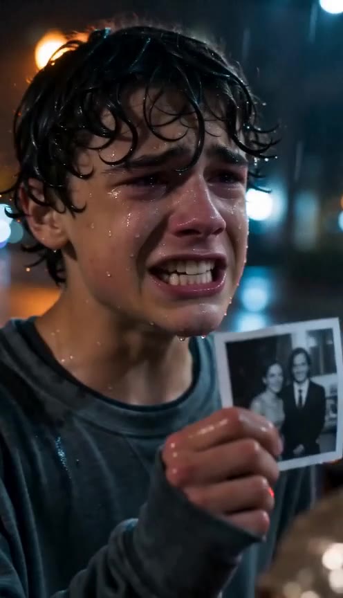 A Wet Photograph in the Rain Uncovers a Wealthy Woman's Deepest Family Secret