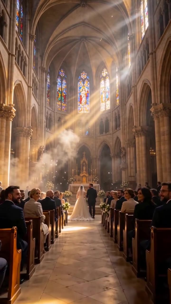 The Wheelchair Wedding That Shocked the Cathedral When an Ex Exposed the Truth