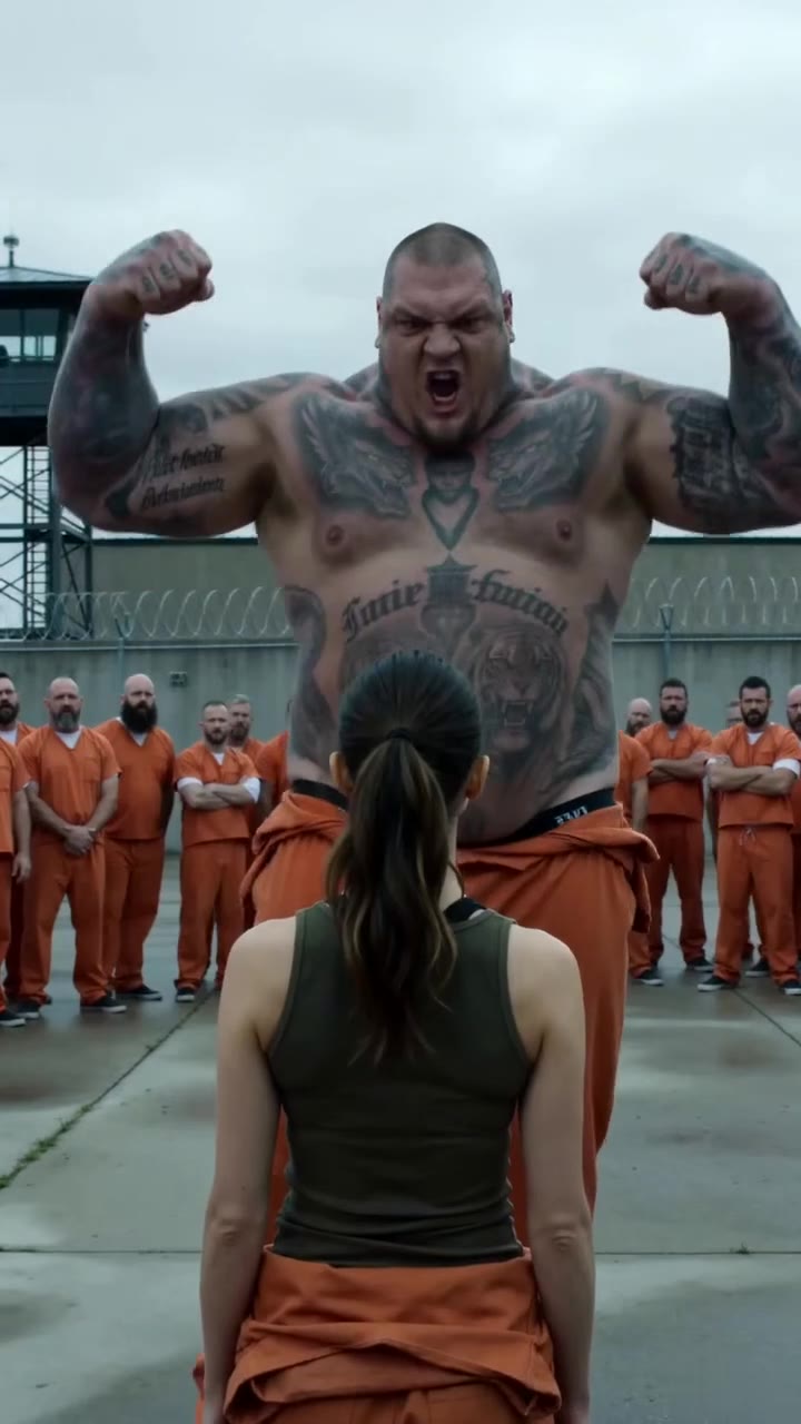 When a Colossal Inmate Tried to Break Her, She Revealed a Shocking Truth